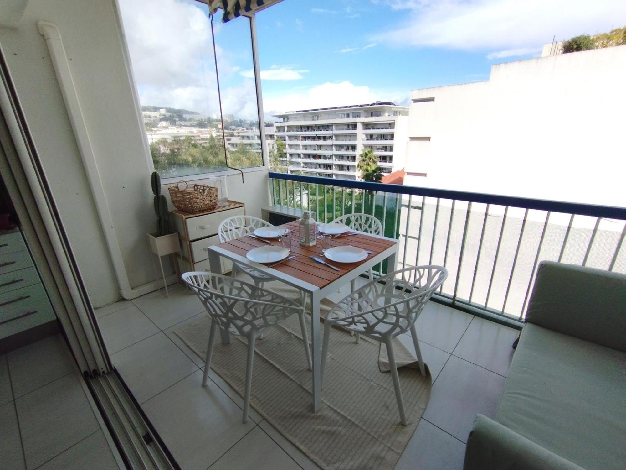 Cannes Palm Beach Parking, Clim, Wifi Plage 2' A Pieds Ngoại thất bức ảnh